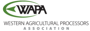 Western Agricultural Processors Association (WAPA) Logo